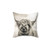 Cheeky Highland Cow Decorative Pillow