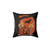 Vintage Pumpkin Halloween Throw Pillow