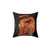 Vintage Pumpkin Halloween Throw Pillow