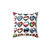 Eurovision Flags and Hearts Decorative Pillow