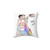 Happy Pride Pillow with Rainbow Colors