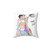 Happy Pride Pillow with Rainbow Colors