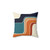 Retro Striped Accent Pillow