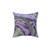 Lavender Geode Decorative Pillow