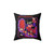 Dimensional Cat Pillow: Sci-Fi Nostalgia Home Decor
