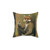Vintage Fox Gentleman Decorative Pillow