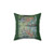 Echoes in the Water Decorative Pillow with Nature Imagery