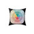 Therapy Art Emotions Feelings Wheel Pillow