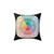 Therapy Art Emotions Feelings Wheel Pillow