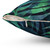Tropical Palm Leaf Patterned Pillow
