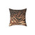 Macro Copper Abstract Pillow