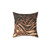 Macro Copper Abstract Pillow