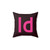 Indesign graphic designer pillow