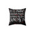 True Crime Lover's Pillow