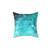 Turquoise Wave Accent Pillow