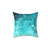 Turquoise Wave Accent Pillow