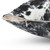 Black and White Cowhide Accent Pillow