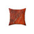 Organic Orange Twig Accent Pillow