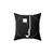 Minimalist Bauhaus Logo Pillow
