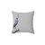 Grey Heron Decorative Pillow