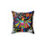 Colorful Mexican Embroidered Pillow