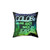 Mysterious Color Pillow with Cosmic Celestial Design