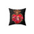 Red Immaculate Heart Sacred Heart Pillow