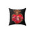 Red Immaculate Heart Sacred Heart Pillow