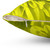 Chartreuse Floral Decorative Pillow
