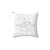 Berlin Metro Map Pillow