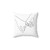 Minimalist Line Art Pinky Swear Pillow