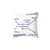 Elizabeth Line Map Throw Pillow