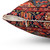 Kashan Poshti Central Persian Rug Print Decorative Pillow