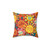 It's a Small World Flowers Decorative Pillow