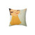 Smoking Girl Nara Cute Baby Girl Painting Pillow