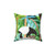 Tropical Tapir Family Print Pillow