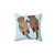Otters Pillow - Adorable Otter Couple Decorative Cushion