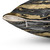 Stylish Grey Gold Abstract Marble Pillow