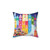 Small World Fantasyland Pillow - Childhood Inspired Home Decor
