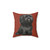 Shih Tzu Decorative Pillow with Adorable Black Cutie Design