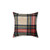 Stewart Tartan Pattern Decorative Pillow
