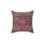 Kashan Persian Silk Rug Print Decorative Throw Pillow