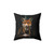 Quirky Victorian Fox Throw Pillow