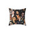 Collage Pillow with Images of Actor Johnny Depp