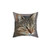 Tabby Cat Close Up Portrait Decorative Pillow