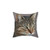 Tabby Cat Close Up Portrait Decorative Pillow