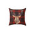 Stunning Highland Stag Face Pillow