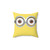 Minion-style eyes pillow for kids
