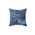 Blue Denim Jeans Pocket Patchwork Pillow