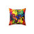 Colorful Abstract Accent Pillow